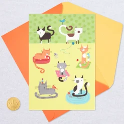 Cute Cats Blank Card