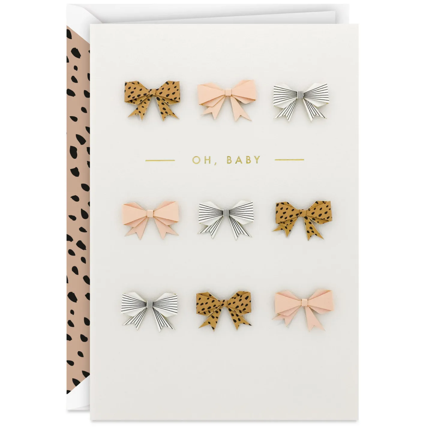 Cute Doesn't Begin to Cover It New Baby Girl Card