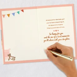 Cuteness Express New Baby Girl Card