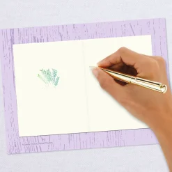 Cute Raccoons and Flowers Blank Card