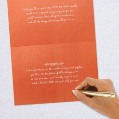Cute Tiger Blessed and Loved First Birthday Card
