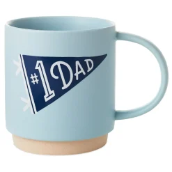 #1 Dad Banner Mug, 16 oz.