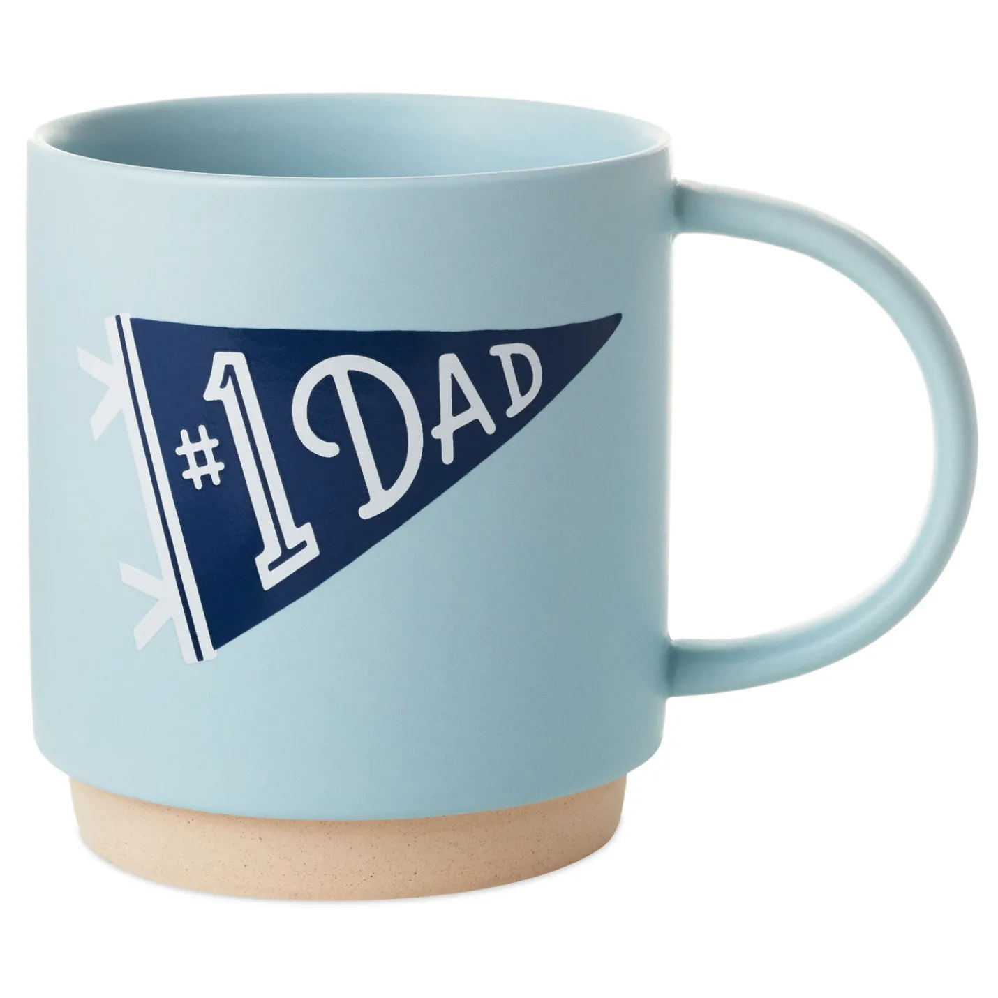 #1 Dad Banner Mug, 16 oz.