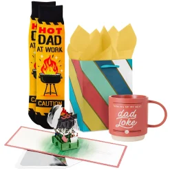 Dad Jokes and BBQ Birthday Gift Set