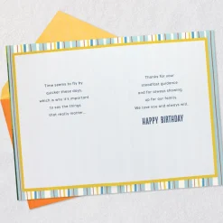 Dad, We Love You Birthday Card