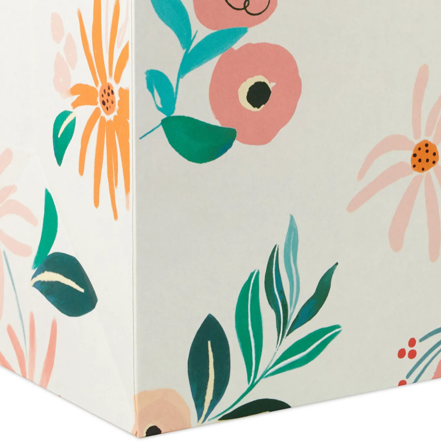 15" Dainty Floral Extra-Deep Gift Bag