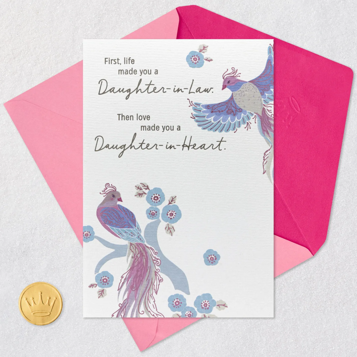 Daughter-in-Heart Birthday Card for Daughter-in-Law