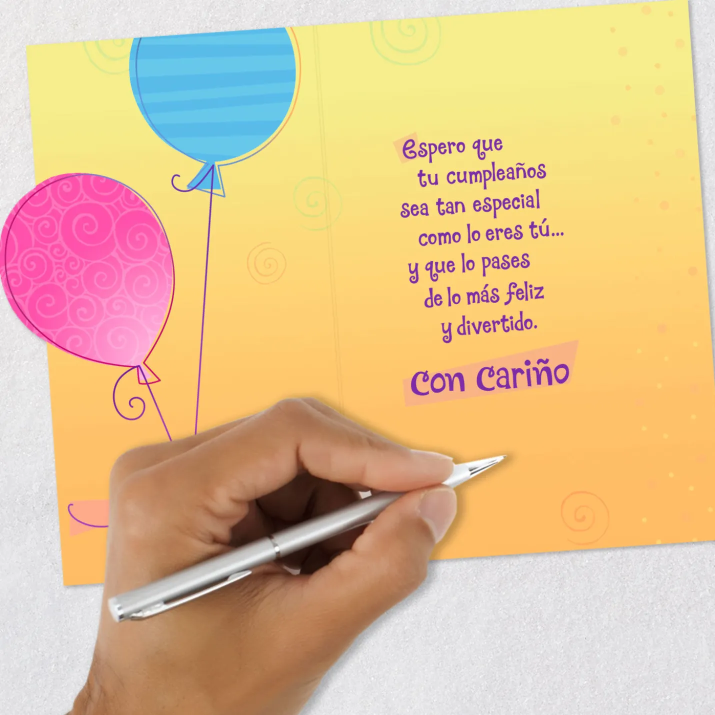 Day as Special as You Are Spanish-Language Birthday Card