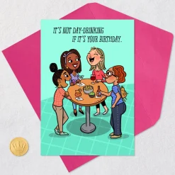 Day-Drinking Funny Birthday Card for Her