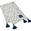 DaySpring Be Still and Know Throw Blanket With Tassels, 50x60