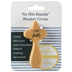DaySpring I Am Held Comfort Cross, 2.25"