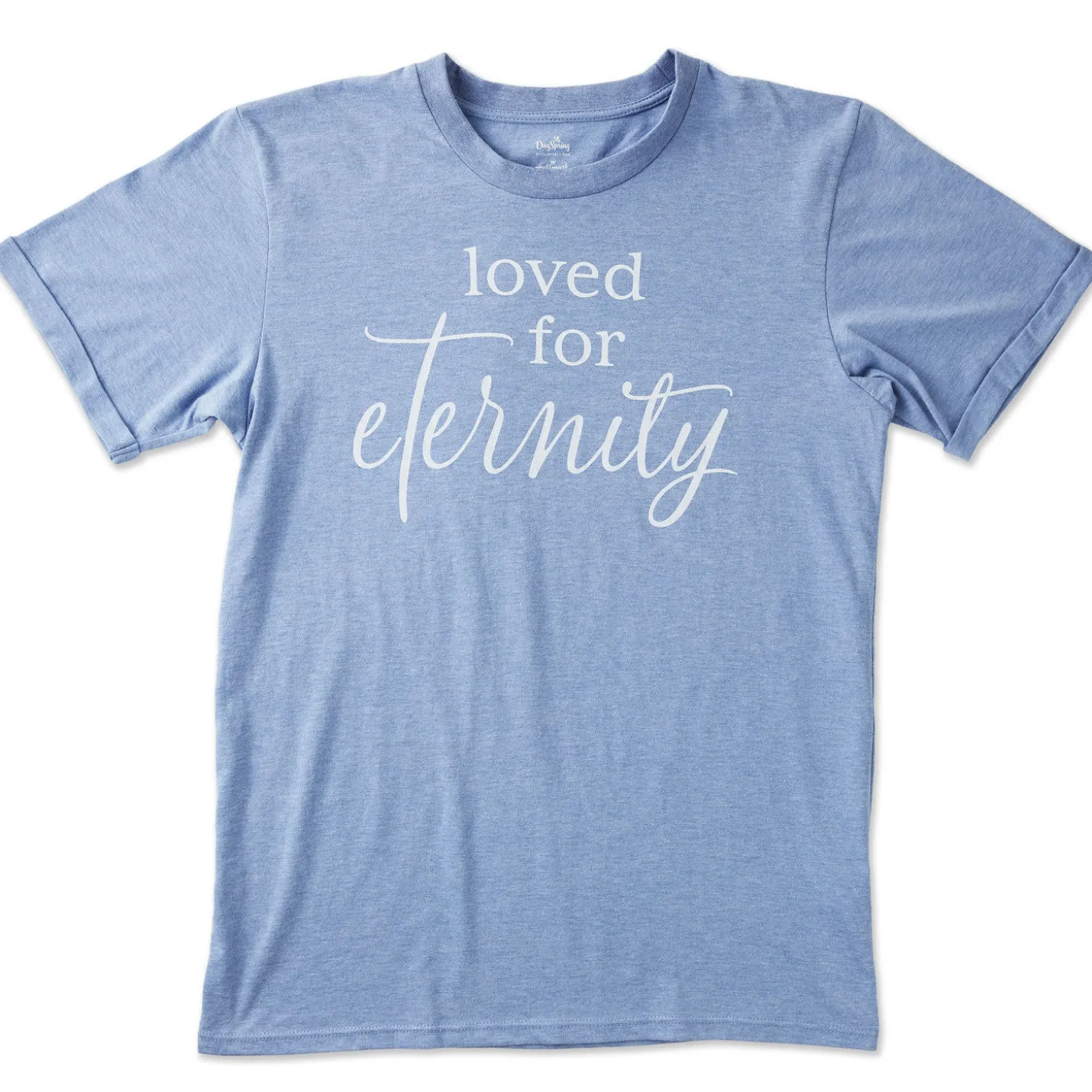 DaySpring Loved for Eternity Heather Slate T-Shirt