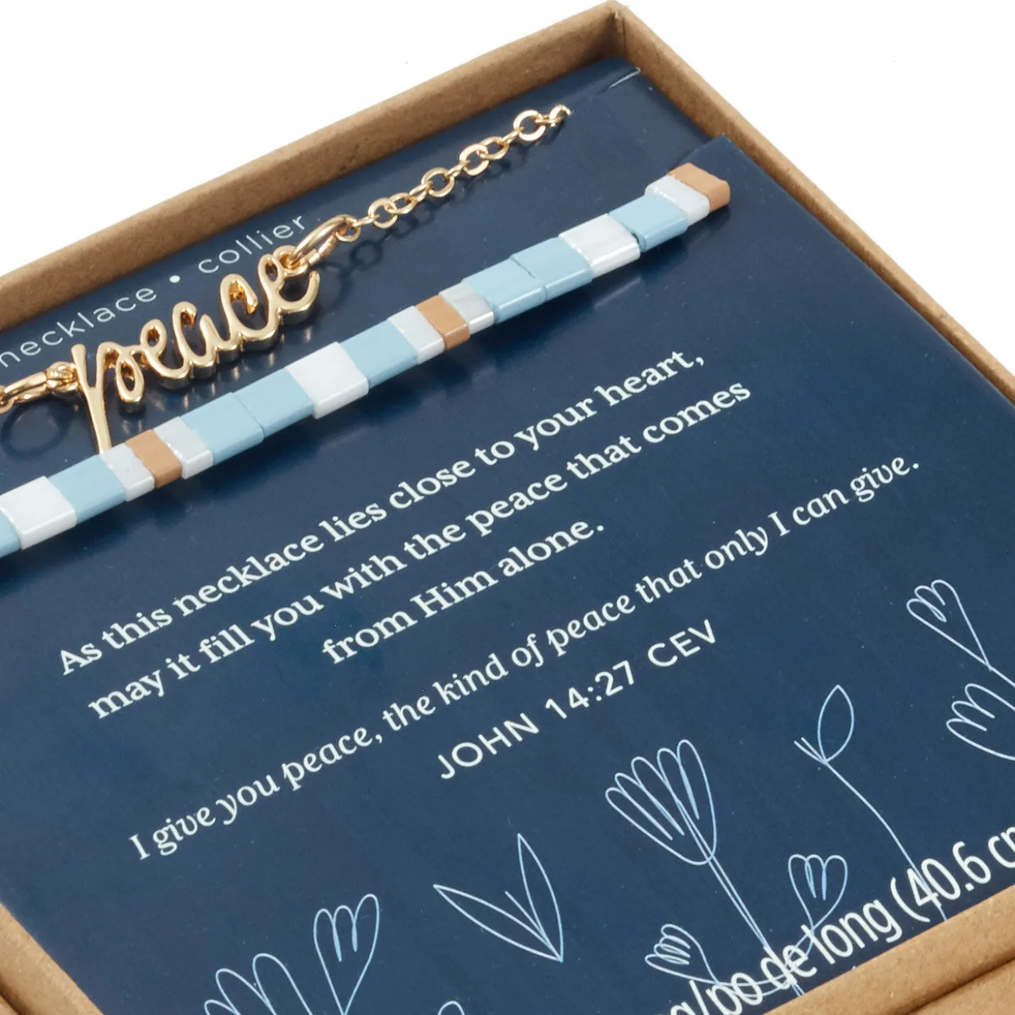 DaySpring Peace Double-Strand Necklace