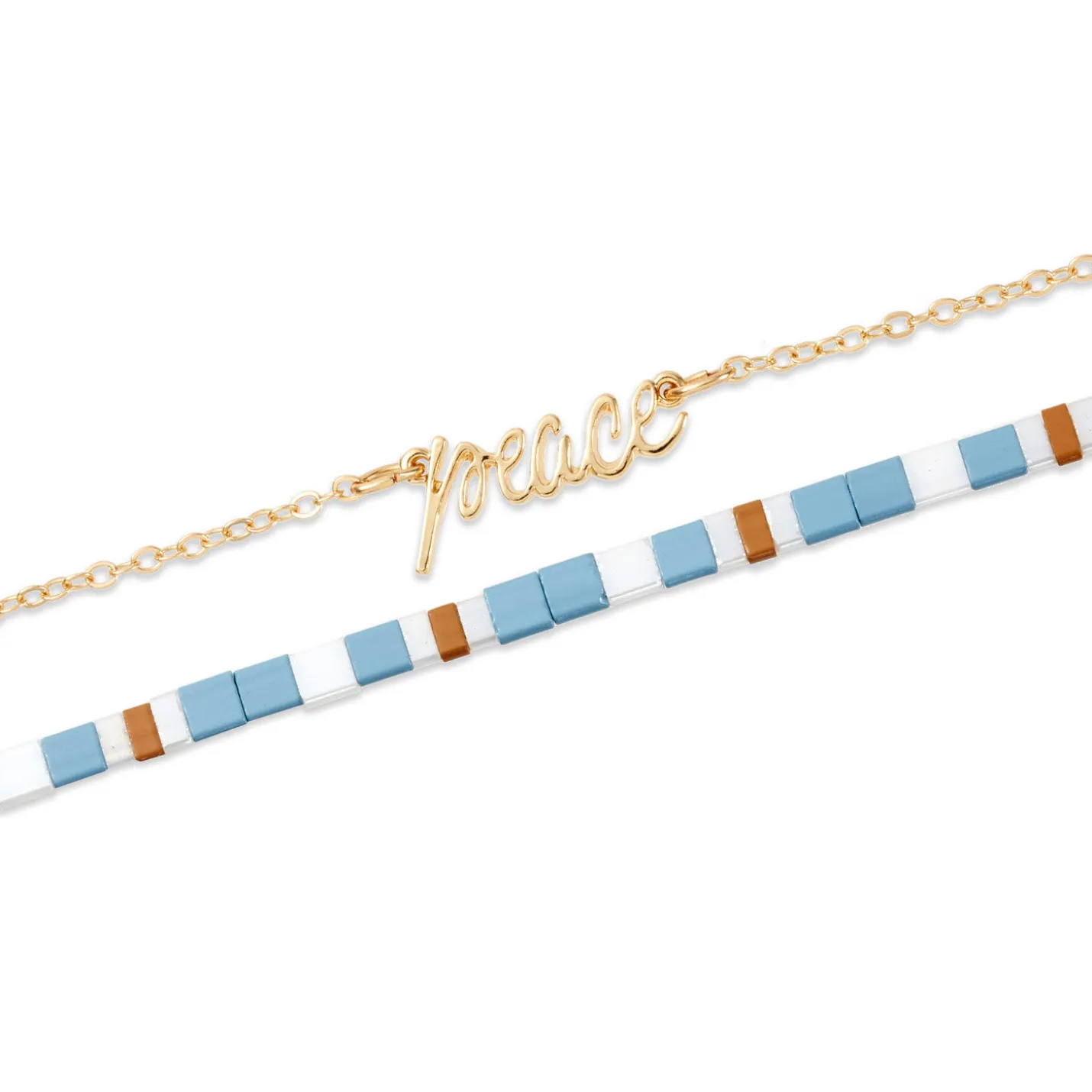 DaySpring Peace Double-Strand Necklace