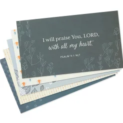 DaySpring Words to Live By Scripture Cards in Frame, Set of 30