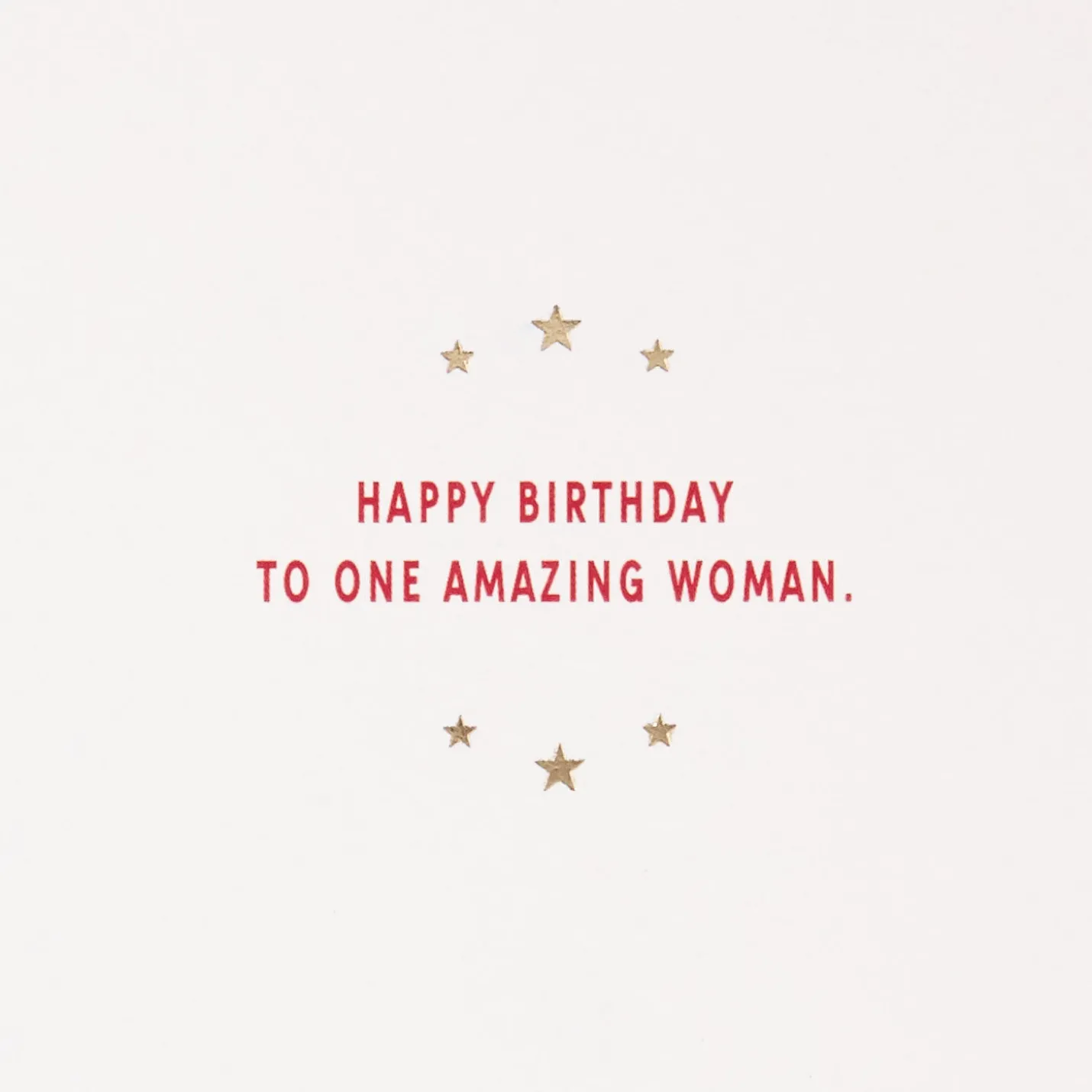 DC™ Wonder Woman™ One Amazing Woman Birthday Card