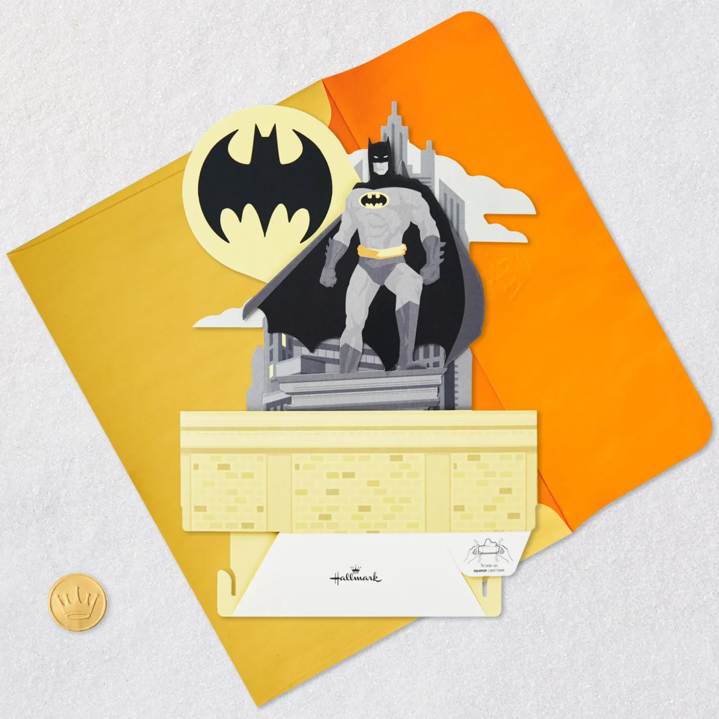 DC™ Batman™ Have a Heroic Day 3D Pop-Up Card