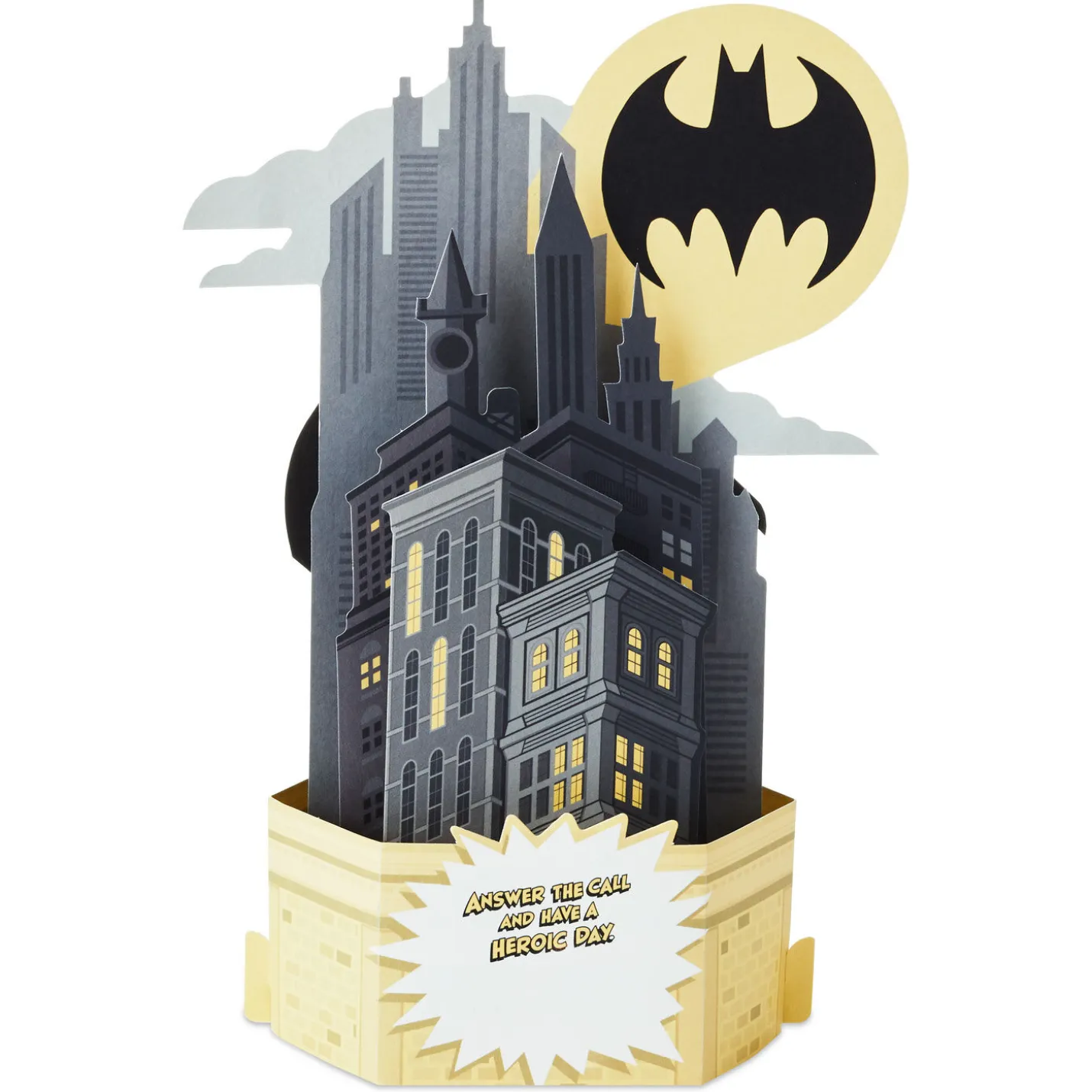 DC™ Batman™ Have a Heroic Day 3D Pop-Up Card