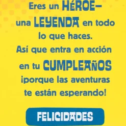 DC Comics™ Batman™ Spanish-Language 8th Birthday Card With Stickers