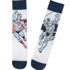 DC™ Superman™ and Batman™ Novelty Crew Socks