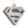 DC™ Superman™ Silver Shield Metal Hallmark Ornament