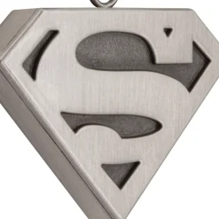 DC™ Superman™ Silver Shield Metal Hallmark Ornament