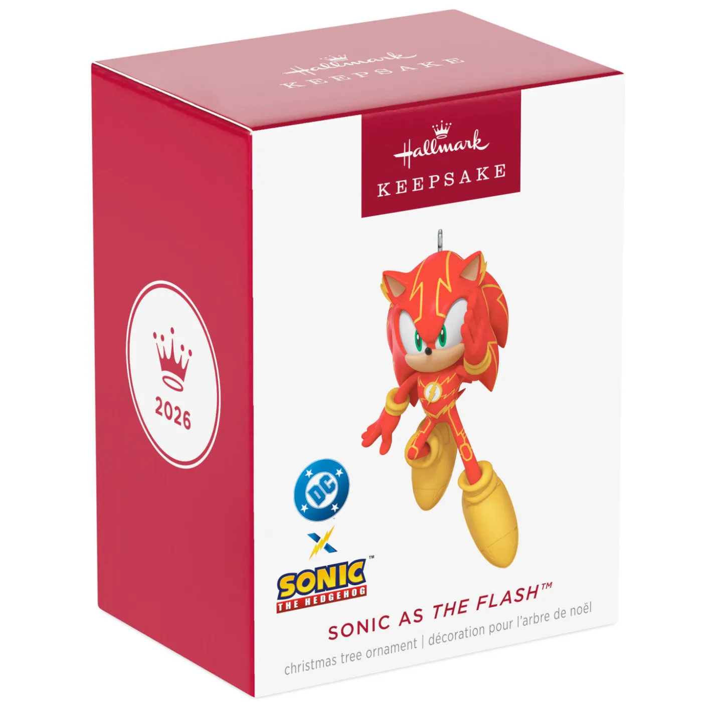 DC™ x Sonic the Hedgehog™ Sonic as The Flash™ Ornament