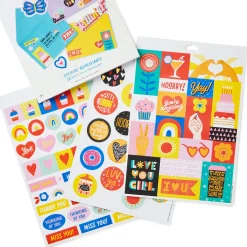 Decorate and Send Colorful Sticker Book
