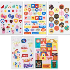 Decorate and Send Colorful Sticker Book