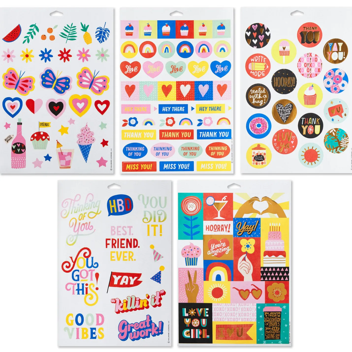 Decorate and Send Colorful Sticker Book