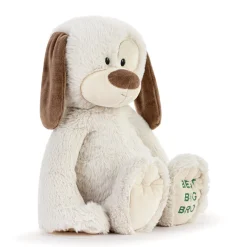 Demdaco Best Big Brother Dog Stuffed Animal, 16"
