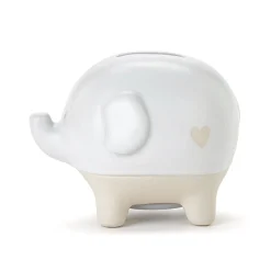 Demdaco Ceramic Elephant Bank