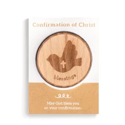 Demdaco Confirmation Wooden Token