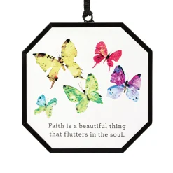 Demdaco Dean Crouser Flock of Butterflies Suncatcher