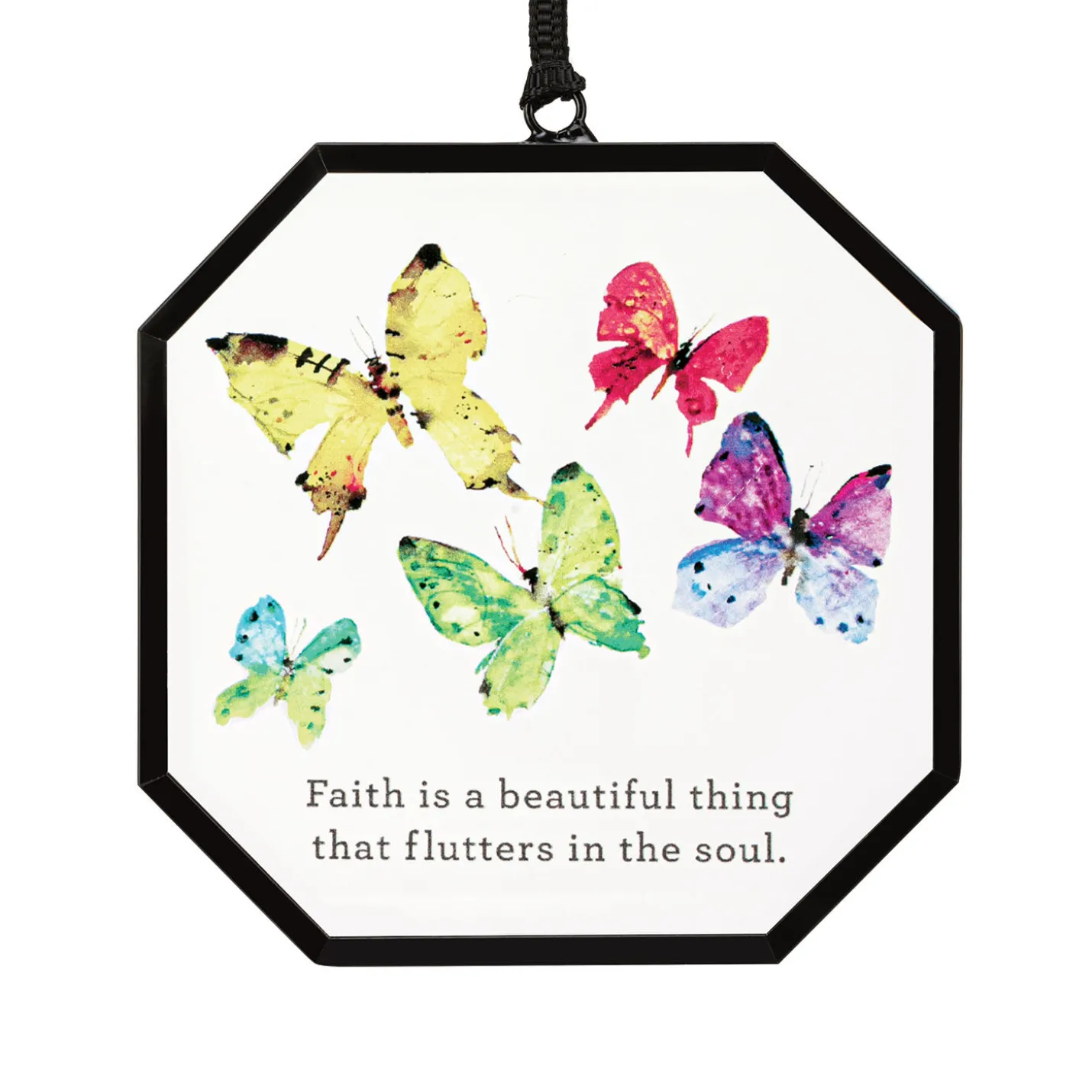 Demdaco Dean Crouser Flock of Butterflies Suncatcher
