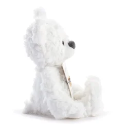 Demdaco Guardian Angel White Plush Bear With Angel Wings Bracelet