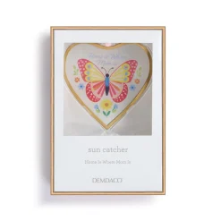Demdaco Home Is Where Mom Is Heart Suncatcher