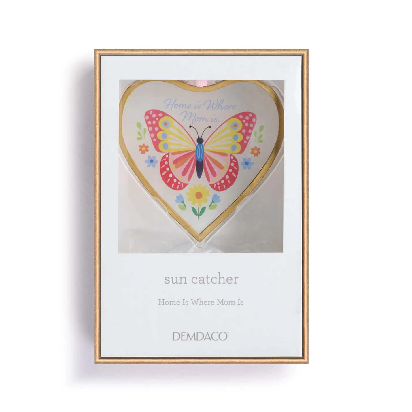 Demdaco Home Is Where Mom Is Heart Suncatcher