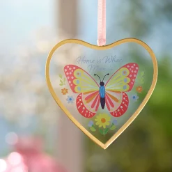 Demdaco Home Is Where Mom Is Heart Suncatcher