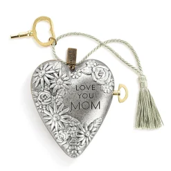Demdaco Love You Mom Musical Art Heart, 3.5"