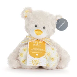 Demdaco Miracle Baby Bear Plush, 13