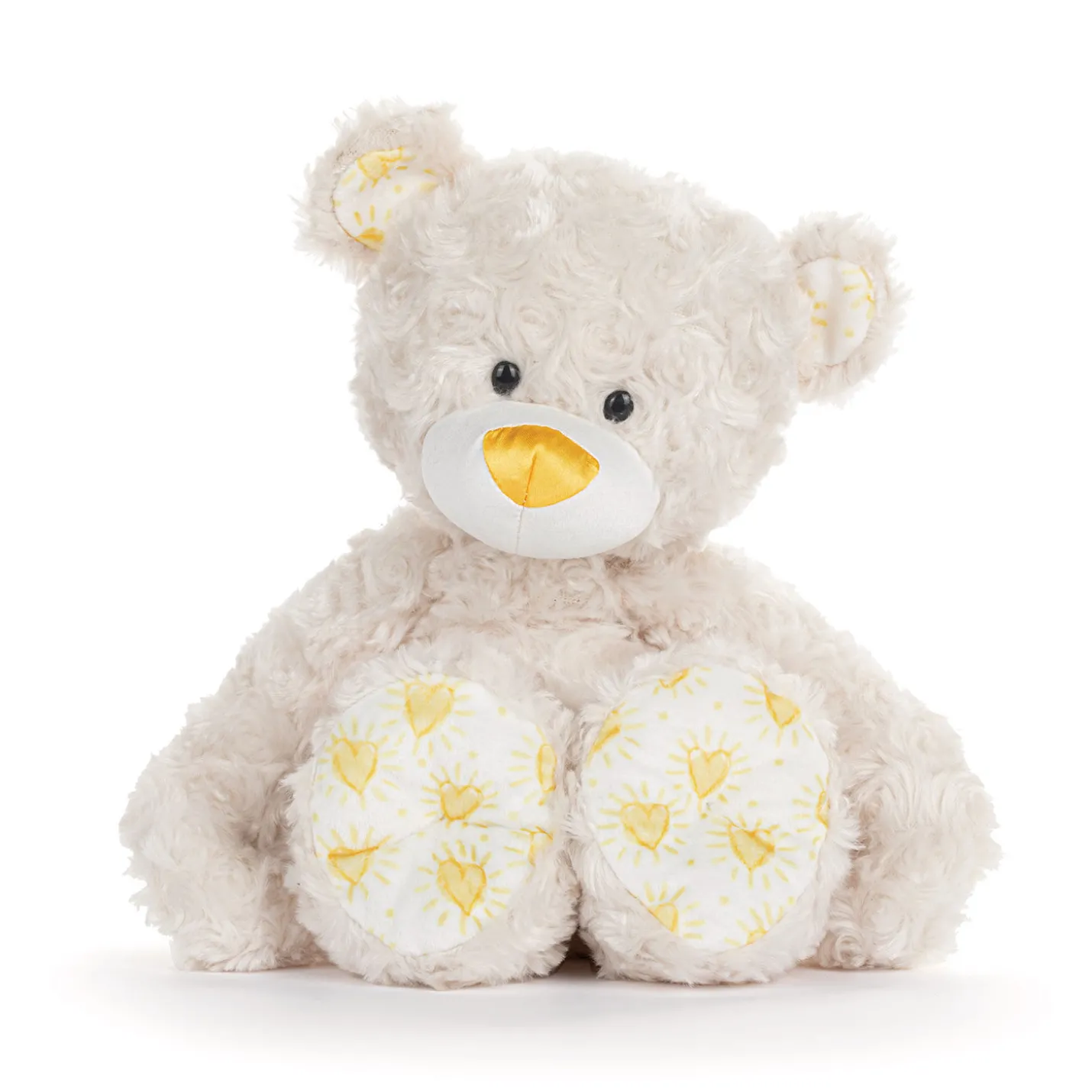 Demdaco Miracle Baby Bear Plush, 13"