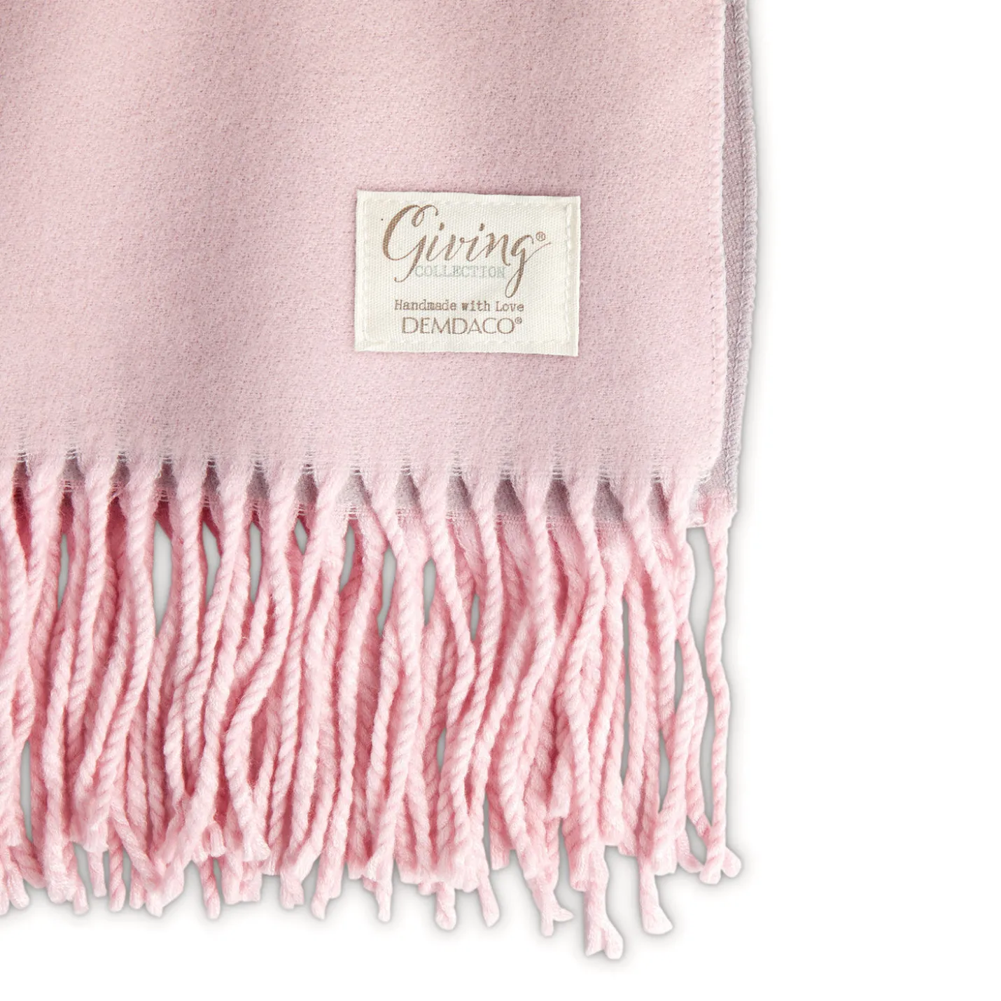 Demdaco Pale Pink Giving Wrap