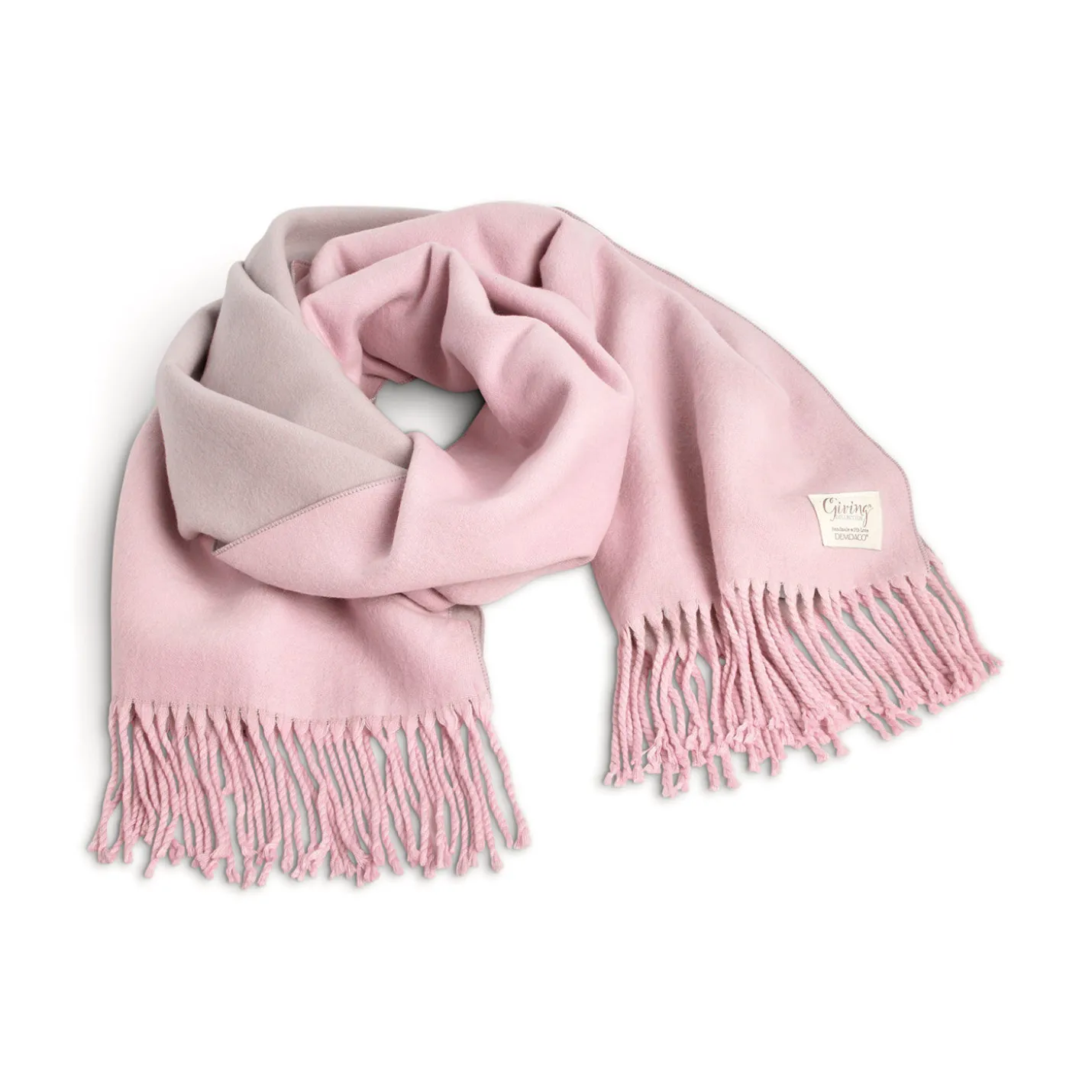Demdaco Pale Pink Giving Wrap