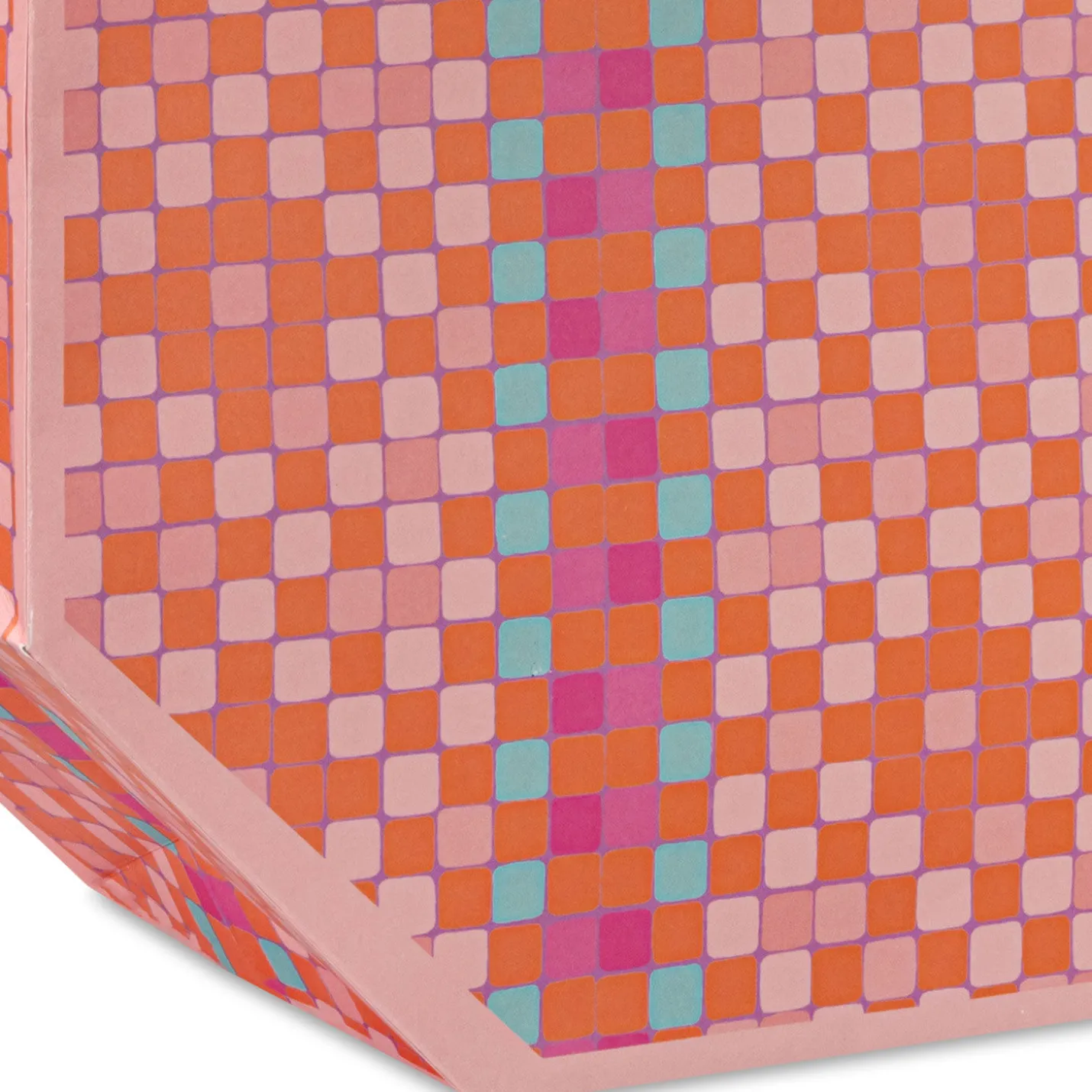 10.3" Diamond Weave Pattern Large Gift Bag