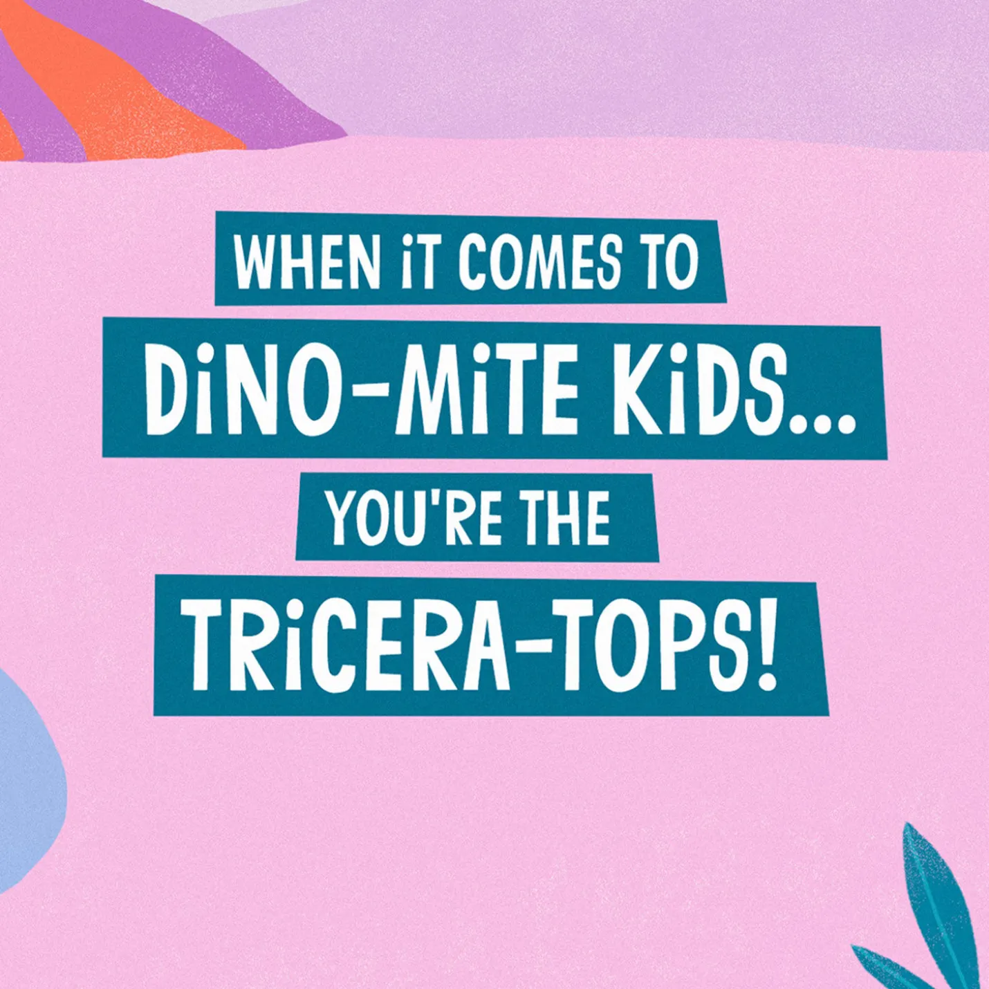 Dino-mite Kid Birthday Card With Stickers