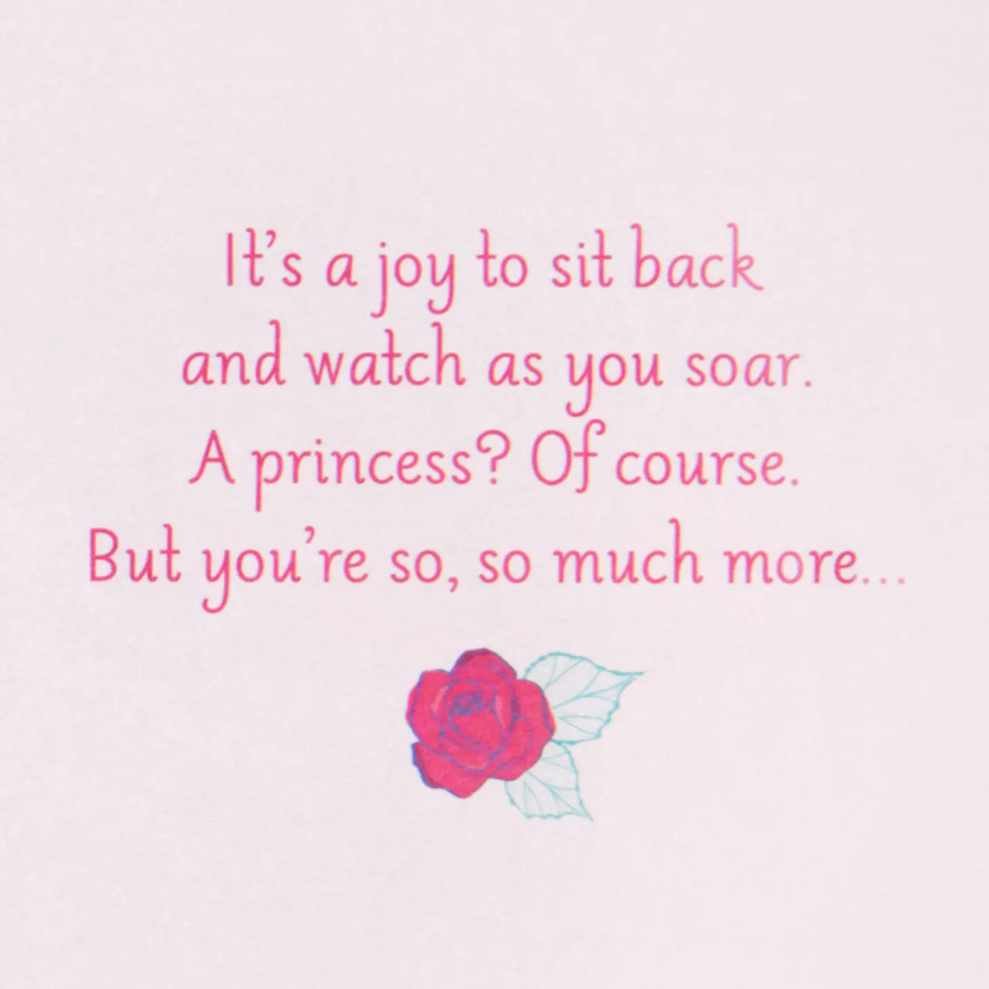 Disney Beauty and the Beast So Much More Than a Princess Birthday Card With Bookmark
