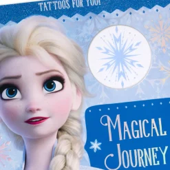 Disney Frozen 2 Elsa Magical Journey Birthday Card With Temporary Tattoos