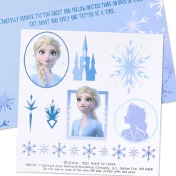 Disney Frozen 2 Elsa Magical Journey Birthday Card With Temporary Tattoos