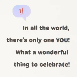 Disney Mickey Mouse and Friends Only One You Birthday Card for Kids